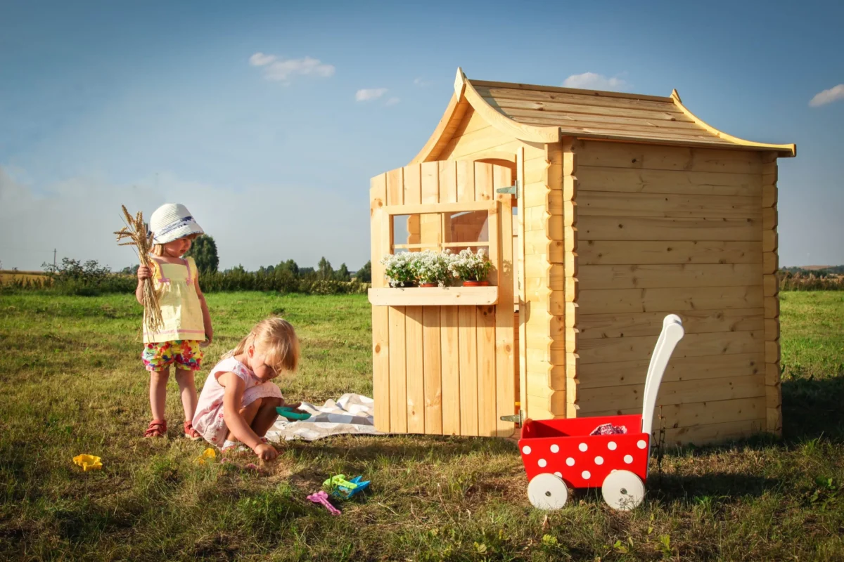 Holzhaus für Kinder M550 – Bild 2