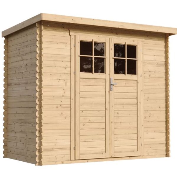 EKO-LINE Geräteschuppen H310 F mit verschließbarer Tür 130x235 cm