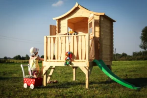 Holzhaus für Kinder M550A 171x130x212cm