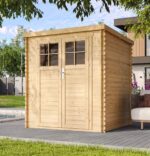 EKO-LINE Gerätehaus H309 F mit Schiebetür – Bild 4