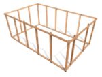 Gartenpavillon HEROLD A3355 A Plus mit Seitenwand und Boden 16,6 m2 (volle Seitenwand) – Bild 6