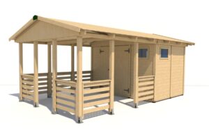 Gartenpavillon Herold A3355 BX (6