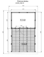 6 m2) 327x539 cm dick 19 mm