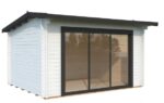 Gartenhaus INES 11,1 m2 mit Schiebetüren – Bild 6