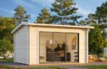 Gartenhaus INES 11,1 m2 mit Schiebetüren – Bild 8