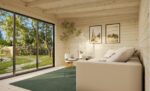 Gartenhaus LEA 14,2 m2 mit Schiebetüren – Bild 6