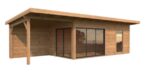 Gartenhaus Andrea 17,1 + 7,9 m2 mit Schiebetüren – Bild 5