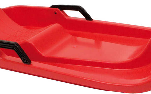 ACRA Kinderbob UFO mit 2 Bremsen Kunststoff Rot ACRA Kinderbob UFO mit 2 Bremsen Kunststoff Rot
