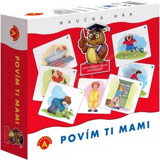 alexander-hra-naucna-povim-ti-mami-didakticka ALEXANDER Lernspiel Let me tell you