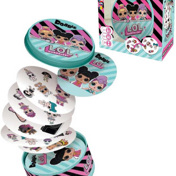 ASMODEE Post-match Dobble L.O.L. Spiel Blechdose ASMODEE Post-match Dobble L.O.L. Spiel Blechdose