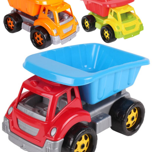Auto-Bauwagen Baby-Sandkipper Abgerundeter Rand 3 Farben Auto-Bauwagen Baby-Sandkipper Abgerundeter Rand 3 Farben