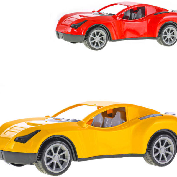 Auto Sport Kunststoff 38cm freilaufend 2 Farben Auto Sport Kunststoff 38cm freilaufend 2 Farben