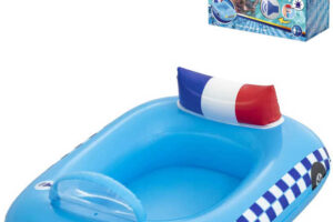 BESTWAY Aufblasbares Polizeiauto-Boot 97x74cm ins Wasser mit Batterie Sound 34153 BESTWAY Aufblasbares Polizeiauto-Boot 97x74cm ins Wasser mit Batterie Sound 34153