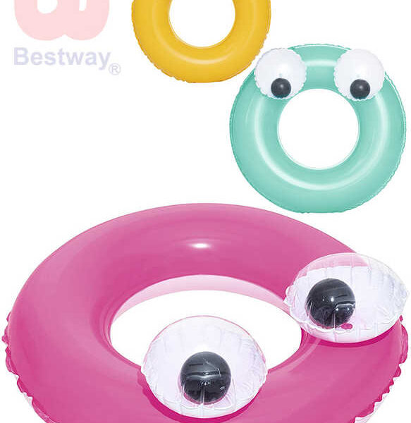 BESTWAY Kreis aufblasbar 61cm mit Augen BESTWAY Kreis aufblasbar 61cm mit Augen BESTWAY Kreis aufblasbar 61cm mit Augen
