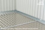 Biohort Aluminium Bodenplatte für Werkzeugschrank 90 .