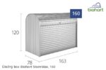 Biohort StoreMax® 160 Aufbewahrungsbox, silbermetallic – Bild 3