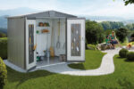 Biohort Gartenhaus EUROPA 3, silbermetallic – Bild 3