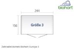 Biohort Gartenhaus EUROPA 3, dunkelgrau metallic – Bild 8