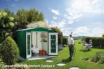 Biohort Gartenhaus EUROPA 4, silbermetallic – Bild 4
