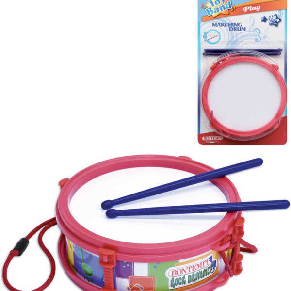 BONTEMPI Babytrommel mit Schlägeln und Gurt BONTEMPI Babytrommel mit Schlägeln und Gurt