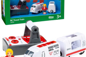 BRIO RC Ferngesteuerter Zug mit Batterie Figur Light Sound BRIO RC Ferngesteuerter Zug mit Batterie Figur Light Sound