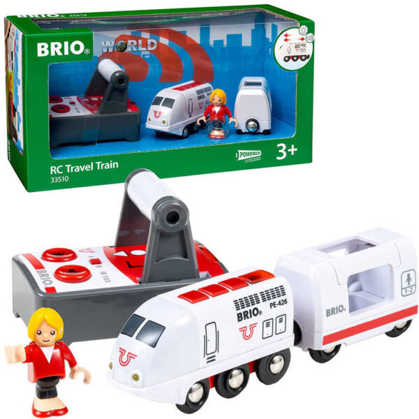 BRIO RC Ferngesteuerter Zug mit Batterie Figur Light Sound BRIO RC Ferngesteuerter Zug mit Batterie Figur Light Sound