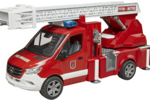 BRUDER 02673 Mercedes Benz Sprinter Feuerwehrauto spritzt Wasser auf Batterie Light Sound BRUDER 02673 Mercedes Benz Sprinter Feuerwehrauto spritzt Wasser auf Batterie Light Sound