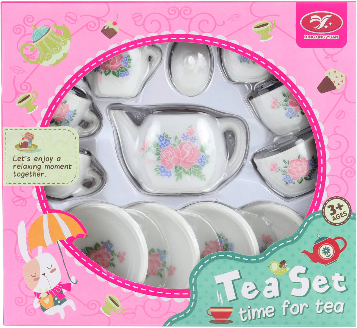 cajovy-servis-detsky-porcelanovy-s-ruzickami-set-s-konvickou-a-cukrenkou Teeservice für Kinder Porzellan mit Rosetten Set mit Teekanne und Zuckerdose Teeservice für Kinder Porzellan mit Rosetten Set mit Teekanne und Zuckerdose