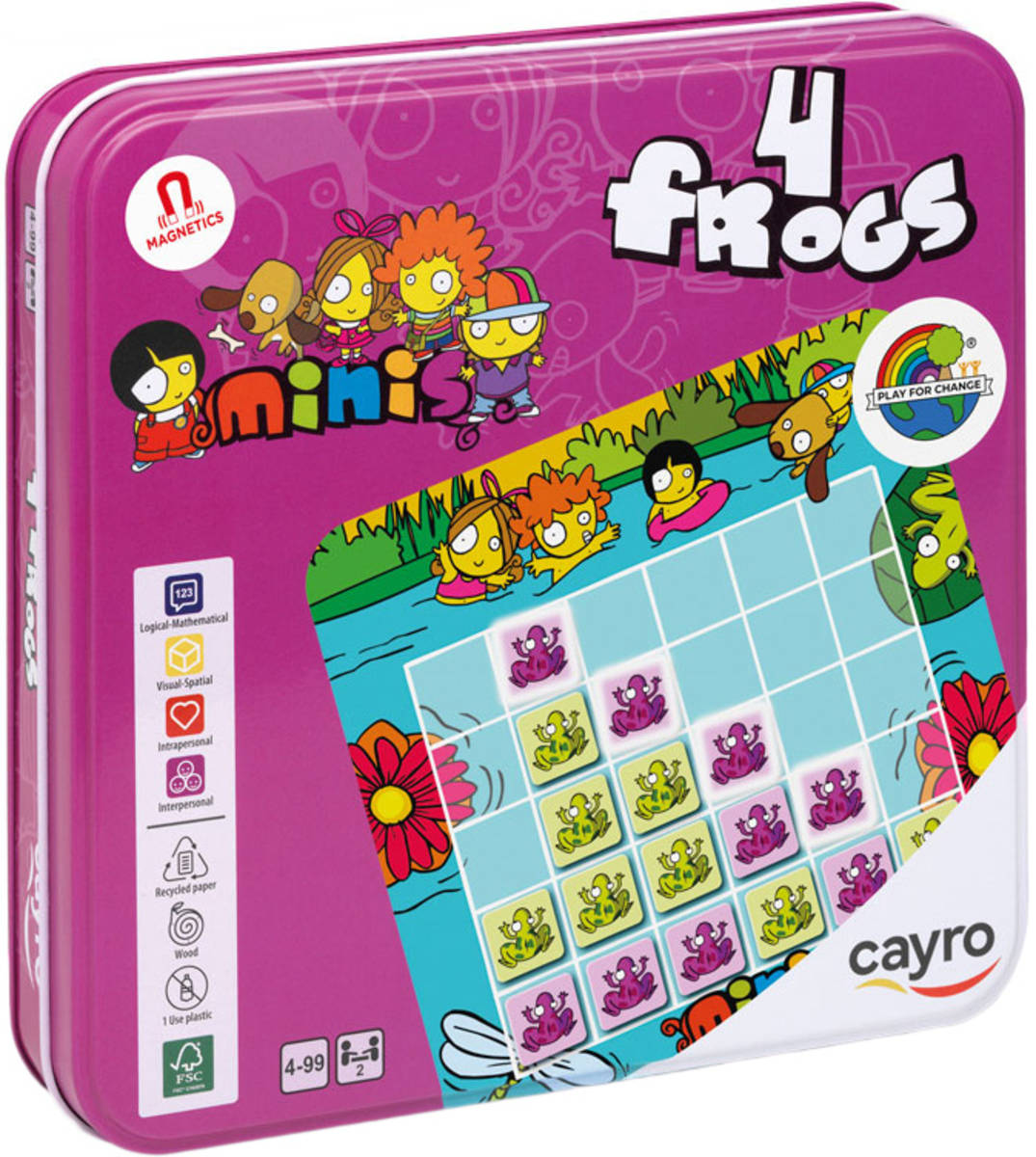 cayro-hra-4-frogs-magneticka-cestovni CAYRO Spiel 4 Frösche magnetische Reise CAYRO Spiel 4 Frösche magnetische Reise