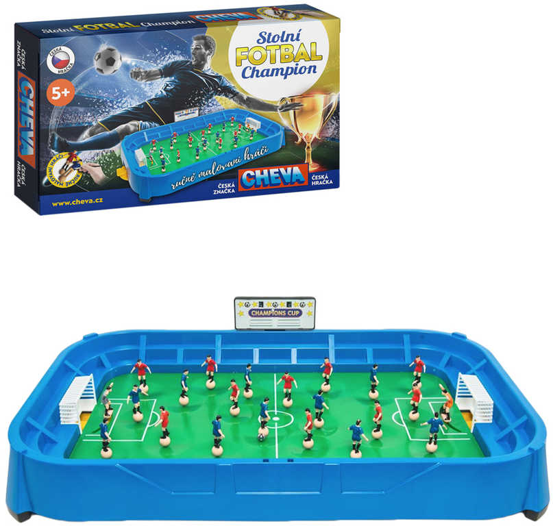 chemoplast-hra-fotbal-stolni-kopana-champiion-cvrnkaci CHEMOPLAST Spiel FOTBAL Tischfußball Champiion braten CHEMOPLAST Spiel FOTBAL Tischfußball Champiion braten