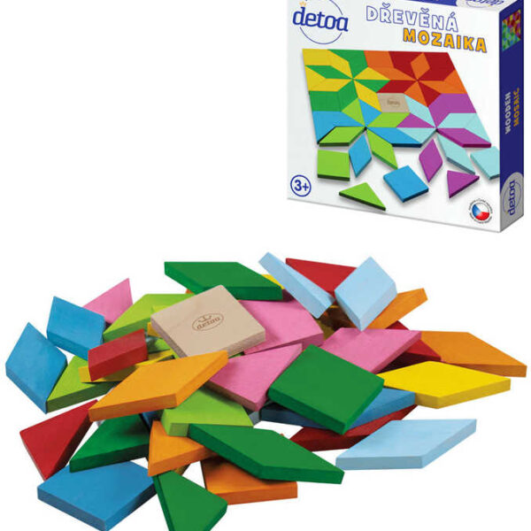 DETOA WOOD Mosaik buntes Puzzle DETOA WOOD Mosaik buntes Puzzle