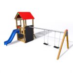 Flexi Tower mit Dach - 100 TH2 Premium Flexi Tower mit Dach - 100 TH Premium