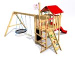 Spielplatz Monkey's Home Kleiner Pirat HOOK mit roter Rutsche – Bild 10