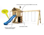 Spielplatz Monkey's Home Kleiner Pirat JIM ohne Rutsche – Bild 7