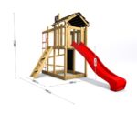 Spielplatz Monkey's Home Kleiner Pirat ZET mit gelber Rutsche – Bild 2