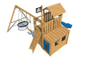 Spielplatz Monkey's Home Großer Pirat JOLLY blau Spielplatz Monkey's Home Großer Pirat JOLLY