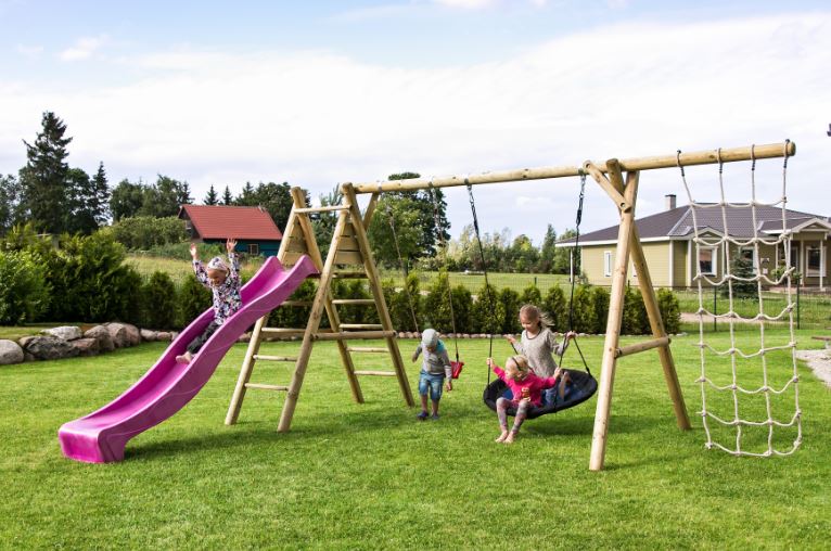 detske-hriste-s-houpackou-imprest-kalev-p42903 Spielplatz mit Schaukel Imprest KALEV 470x200x230cm