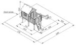 Affen-Spielhaus - Pavlina 100 - Rot – Bild 2