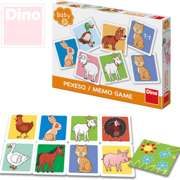 DINO Baby Pexeso Tiere DINO Baby Pexeso Tiere