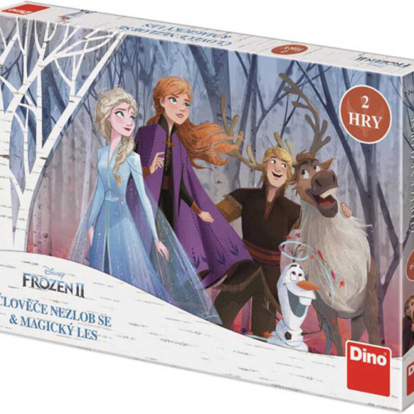 DINO Spiel 2in1 Sei nicht böse + Zauberwald Eingefroren 2 DINO Spiel 2in1 Sei nicht böse + Zauberwald Eingefroren 2