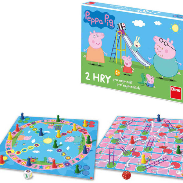 DINO Spiel 2in1 Peppa Pig Mann