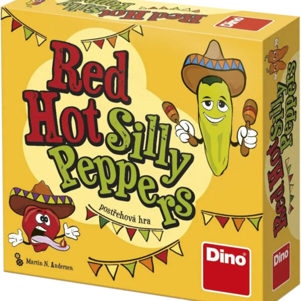 DINO Spiel Red Hot Silly Peppers DINO Spiel Red Hot Silly Peppers