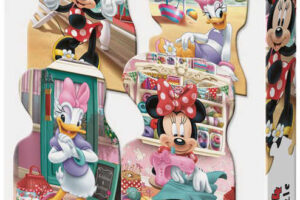 DINO Puzzle 4x54 Teile Minnie und Daisy im Sommer 13x19cm 4in1 DINO Puzzle 4x54 Teile Minnie und Daisy im Sommer 13x19cm 4in1