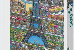 DINO Puzzle 500 Teile Pariser Eiffelturm 33x47cm Cartoon-Puzzle in einer Schachtel DINO Puzzle 500 Teile Pariser Eiffelturm 33x47cm Cartoon-Puzzle in einer Schachtel