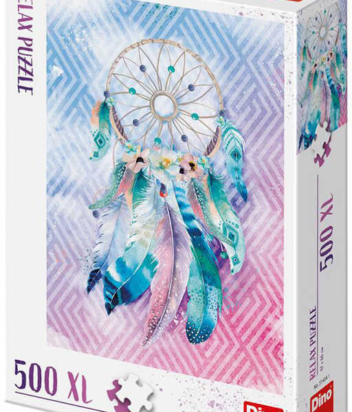 DINO Puzzle 500 Teile XL Dreamcatcher 47x66cm Puzzle DINO Puzzle 500 Teile XL Dreamcatcher 47x66cm Puzzle