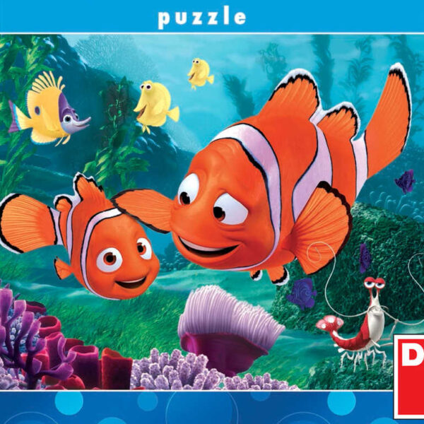 DINO Puzzle Findet Nemo 32x24cm Set mit 40 Teilen in einer Schachtel DINO Puzzle Findet Nemo 32x24cm Set mit 40 Teilen in einer Schachtel