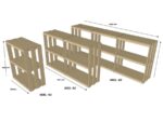 Holzregal Herold (83
