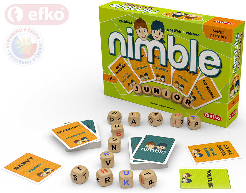 efko-hra-nimble-pro-deti-junior EFKO Nimble Spiel für Kinder Junior EFKO Nimble Spiel für Kinder Junior