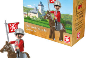 EFKO IGRÁČEK Karel IV. Karlstejn-Set mit Pferd und Zubehör in einer Schachtel EFKO IGRÁČEK Karel IV. Karlstejn-Set mit Pferd und Zubehör in einer Schachtel