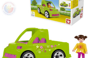 EFKO Toy MultiGO Set Auto mit Gärtner im Kasten BUILDING BOX EFKO Toy MultiGO Set Auto mit Gärtner im Kasten BUILDING BOX